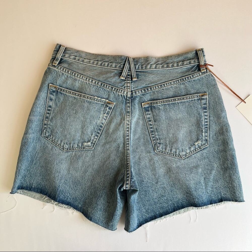 SLVRLAKE Dakota High Rise Relaxed Cut Off Denim Shorts - Picture 5 of 11
